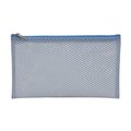 School Smart POUCH PENCIL -  BLUE EACH 1598621